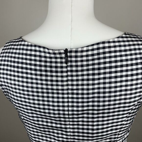 D.L. Cerney New York Gingham Retro 60s Mini Dress XS - Picture 6 of 11